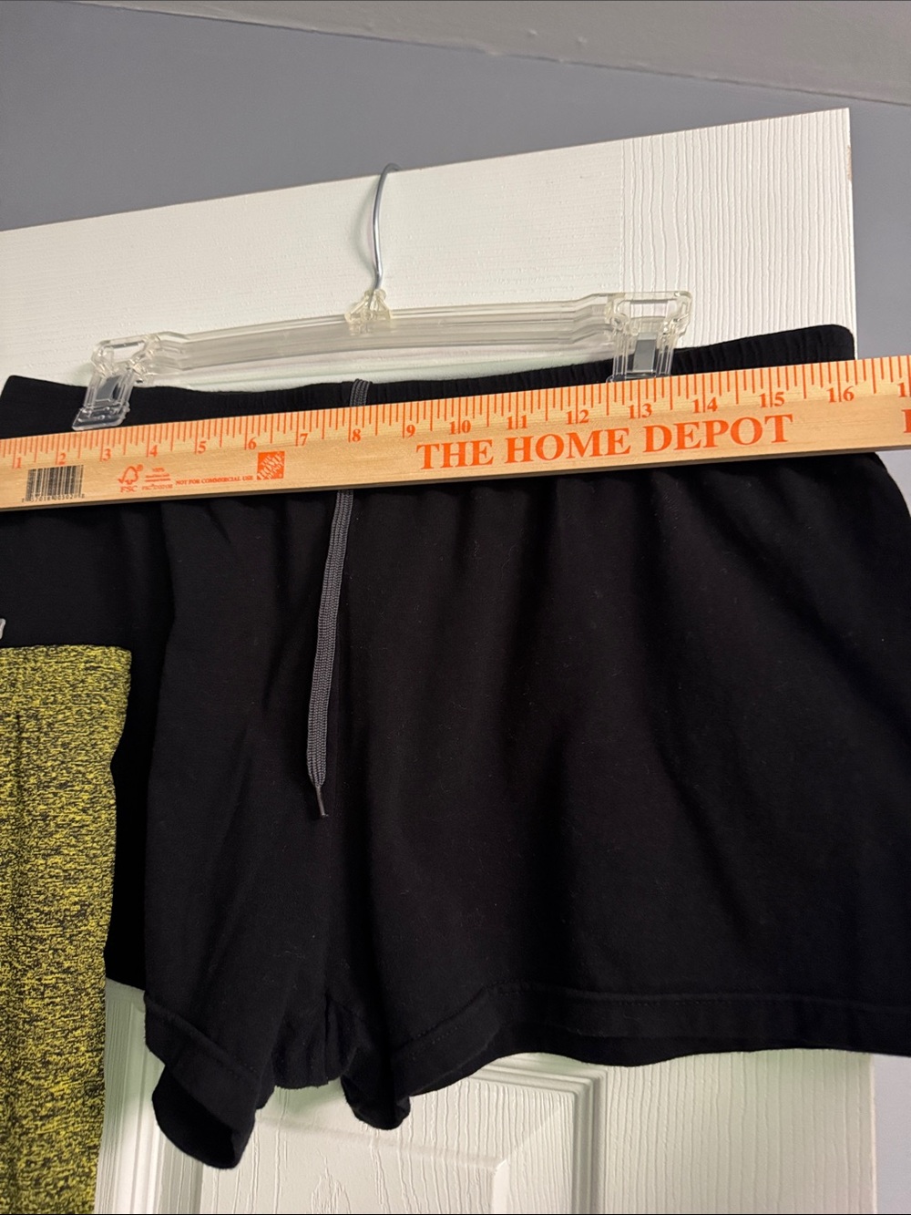 Women's Active Drawstring Shorts - Black & Olive XXL & Red XL (lightweight) - Picture 3 of 8